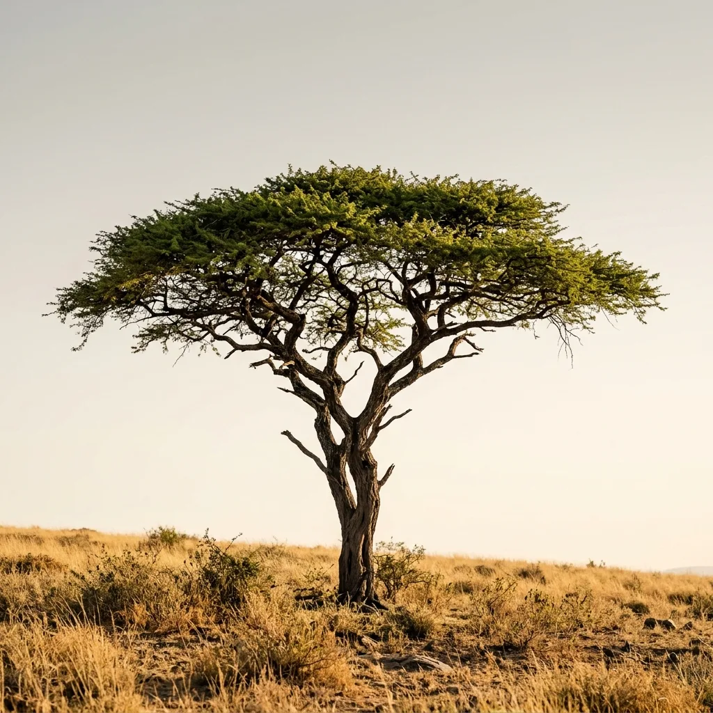 Acacia tree, the natural source of halal-certified Arabic Gum