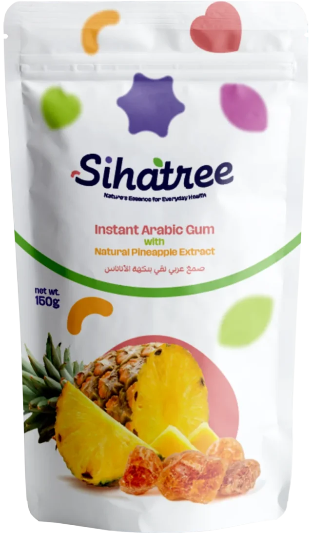 Sihatree Arabic Gum Powder Pineapple